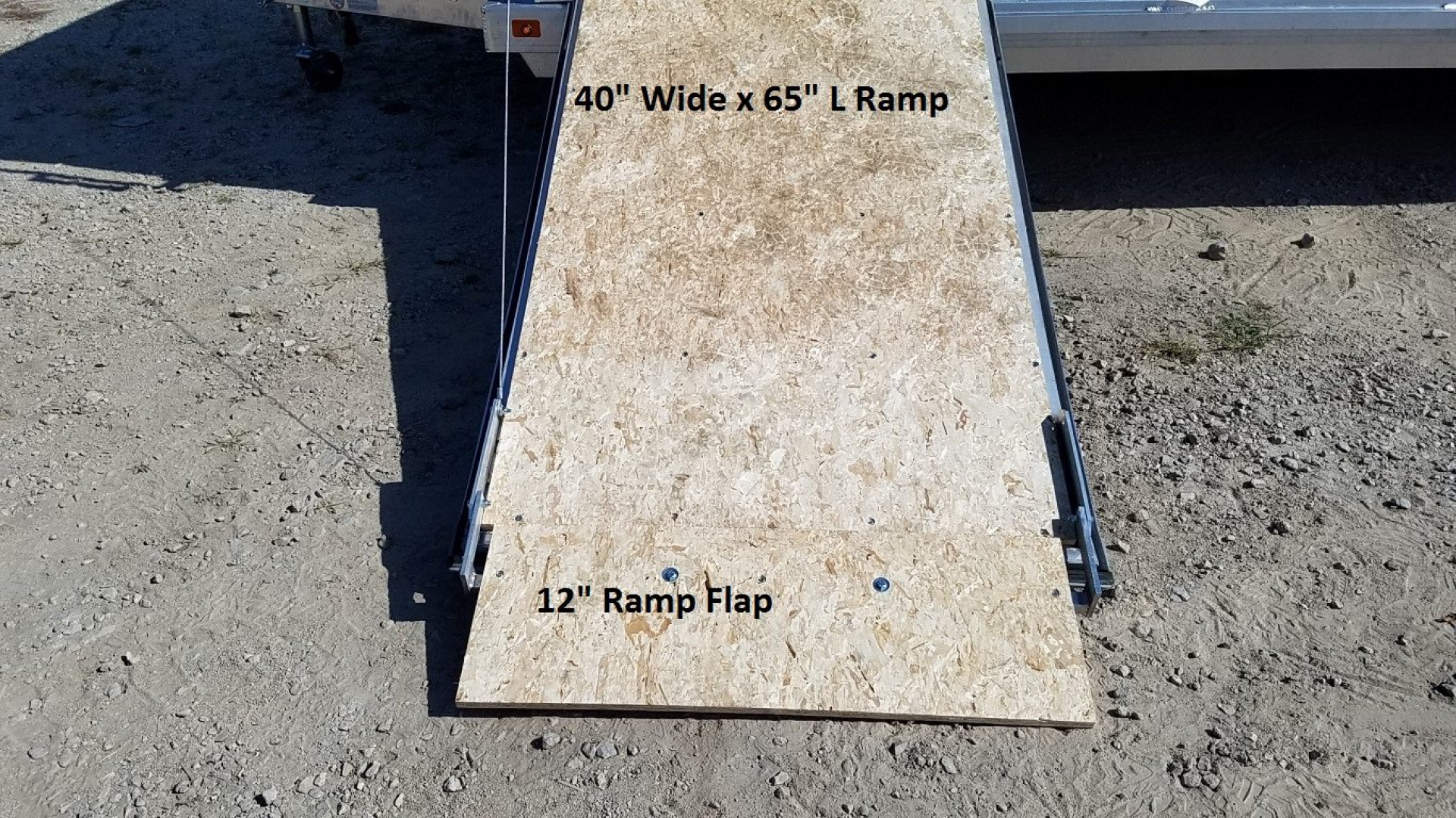 New 2025 R&R 7x24 Aluminum Car Trailer Wide Front 7K W/Add a cab