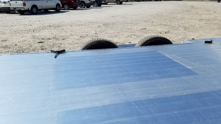 New 2025 R&R 7x24 Aluminum Car Trailer Wide Front 7K W/Add a cab