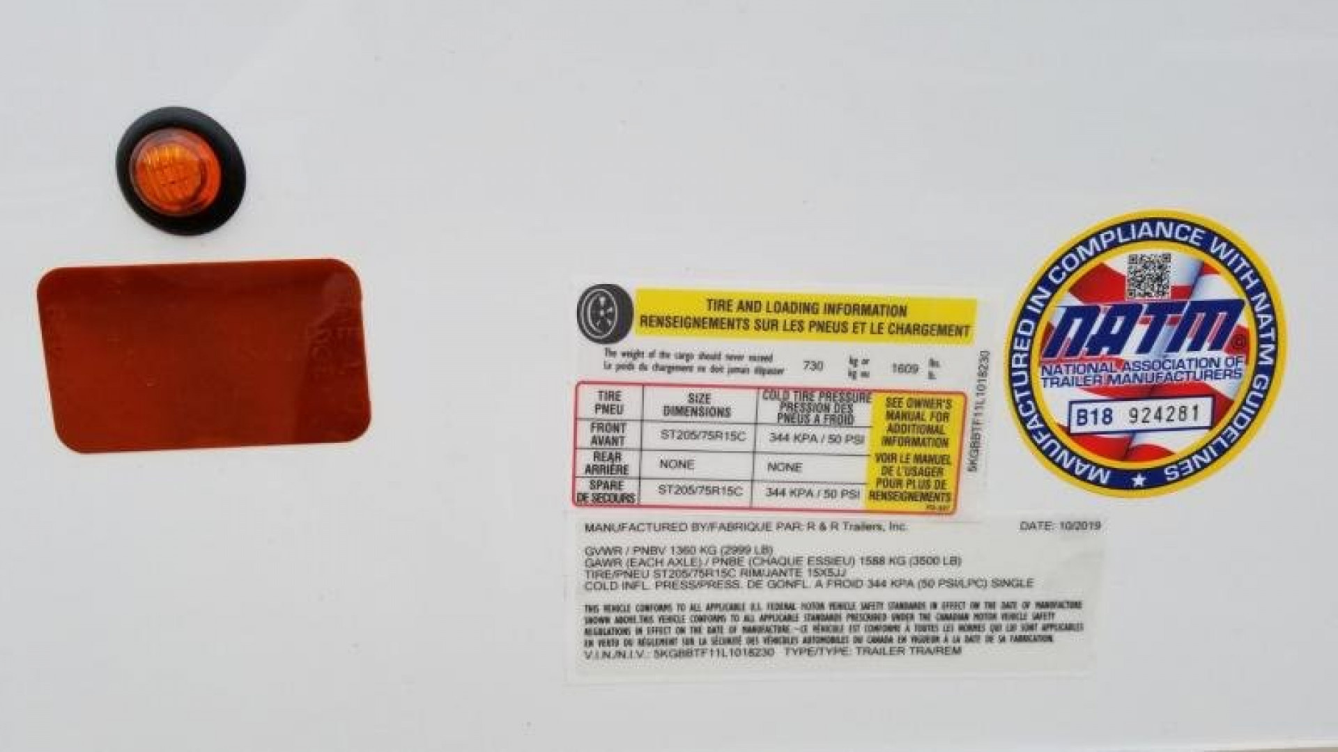 New 2020 R and R 7x12 Force Elite All Aluminum Enclosed Cargo Trailer 3k