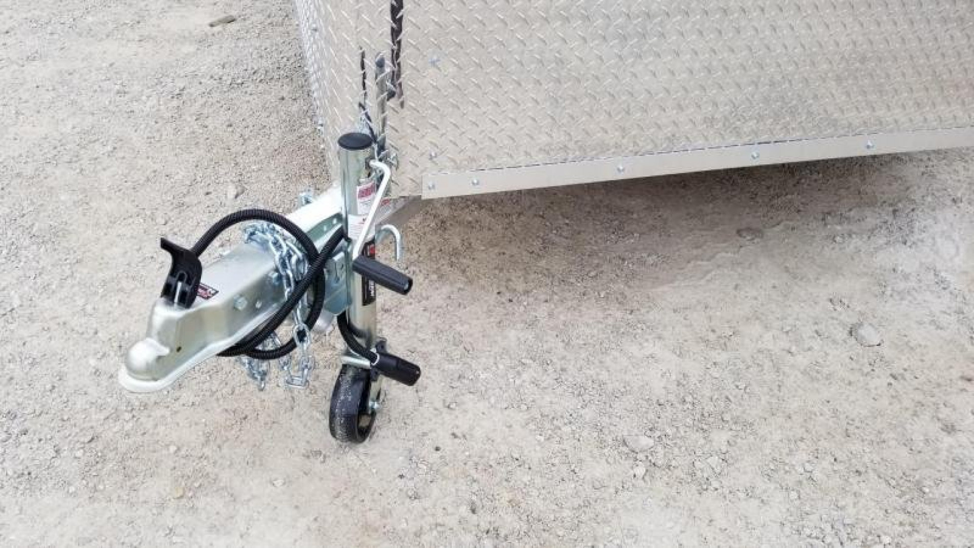 New 2020 R and R 7x12 Force Elite All Aluminum Enclosed Cargo Trailer 3k