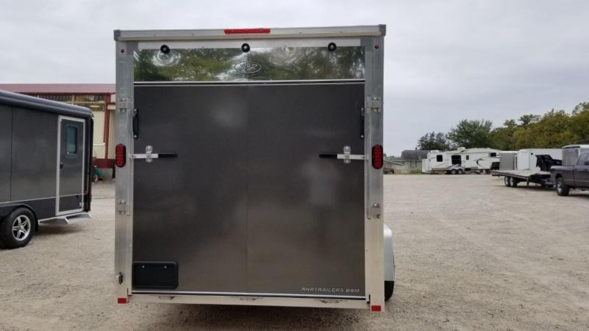 New 2020 R and R 7x12 Force Elite All Aluminum Enclosed Cargo Trailer 3k