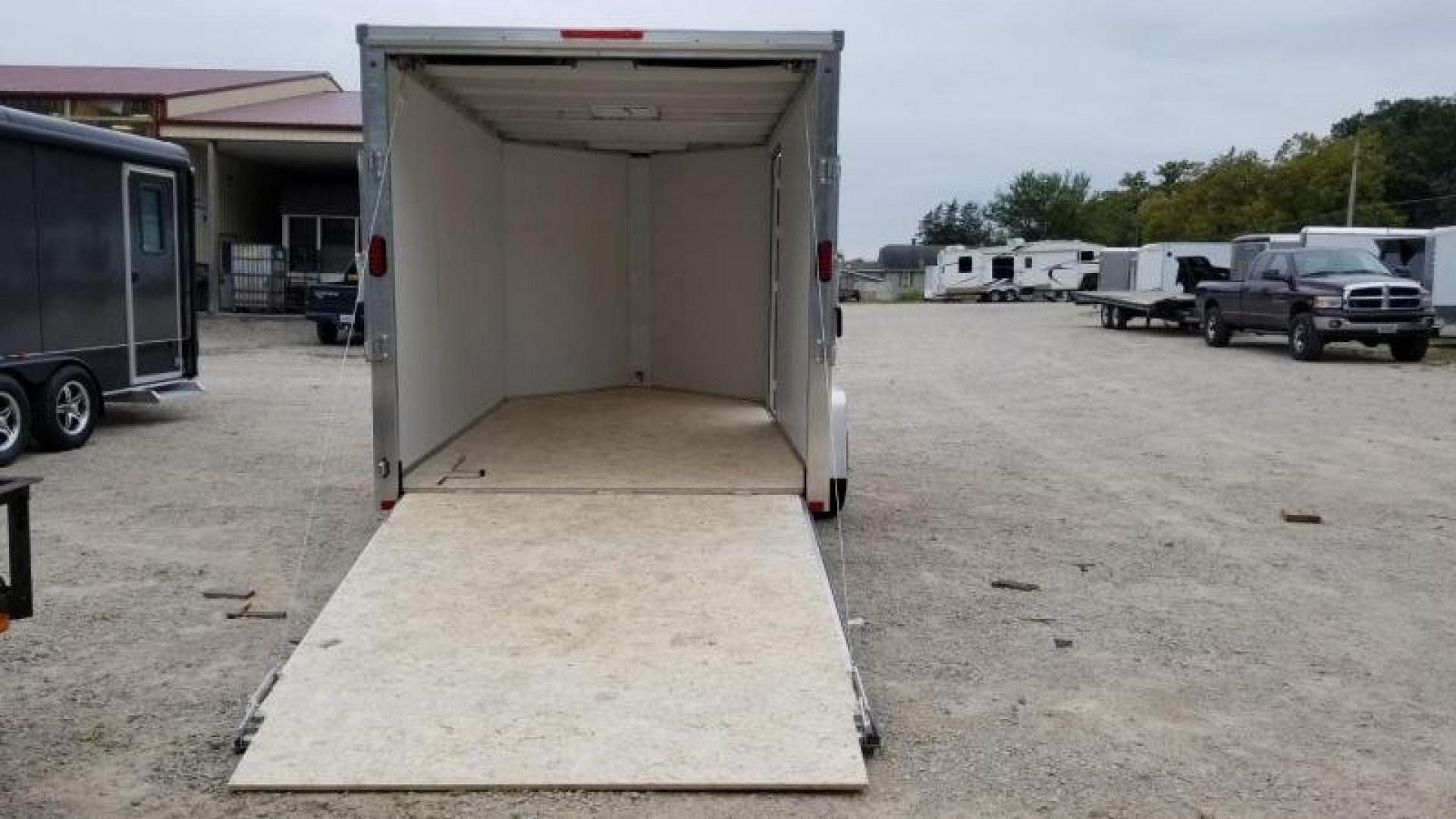 New 2020 R and R 7x12 Force Elite All Aluminum Enclosed Cargo Trailer 3k