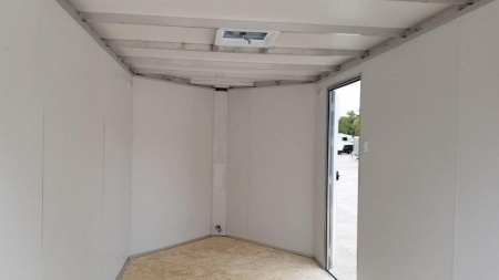 New 2020 R and R 7x12 Force Elite All Aluminum Enclosed Cargo Trailer 3k