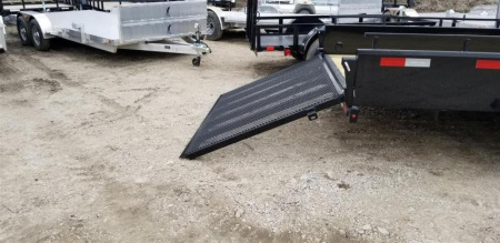 New 2026 Sure-Trac 7x12 Steel High Sided Utility Trailer w/Spring Assisted Gate