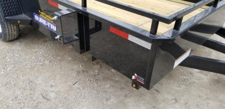 New 2026 Sure-Trac 7x12 Steel High Sided Utility Trailer w/Spring Assisted Gate