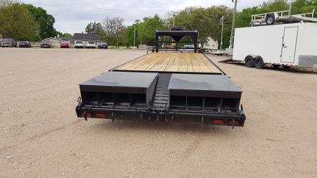 New 2026 MEB 8.5x22+5 Heavy Duty Gooseneck Equipment Trailer 14K