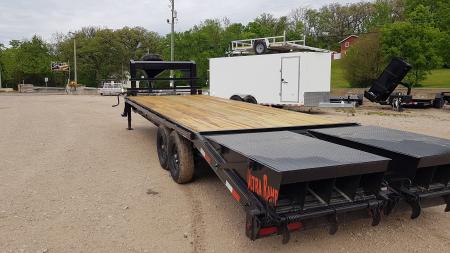 New 2026 MEB 8.5x22+5 Heavy Duty Gooseneck Equipment Trailer 14K