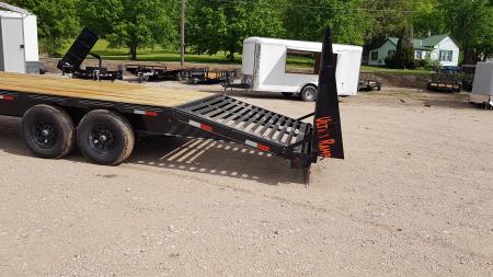 New 2026 MEB 8.5x22+5 Heavy Duty Gooseneck Equipment Trailer 14K