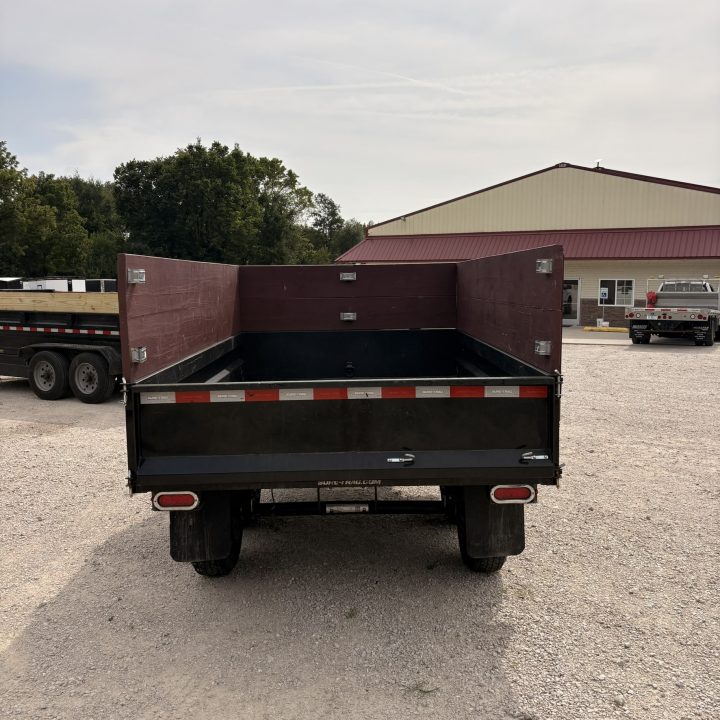 Used 2020 Sure-Trac 72x10 Single Ram DeckoverDump Trailer 10K