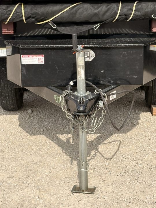 Used 2020 Sure-Trac 72x10 Single Ram DeckoverDump Trailer 10K