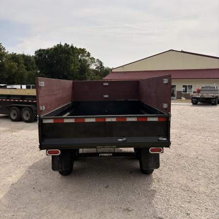 Used 2020 Sure-Trac 72x10 Single Ram DeckoverDump Trailer 10K