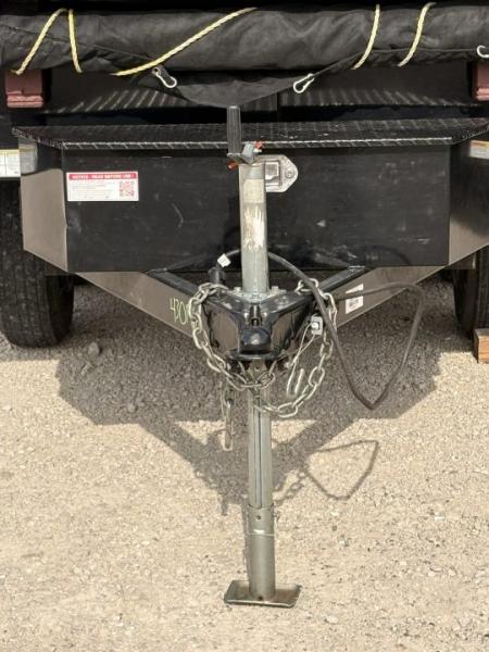 Used 2020 Sure-Trac 72x10 Single Ram DeckoverDump Trailer 10K
