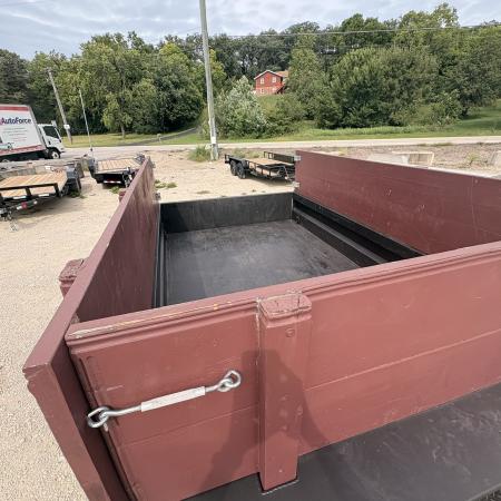 Used 2020 Sure-Trac 72x10 Single Ram DeckoverDump Trailer 10K