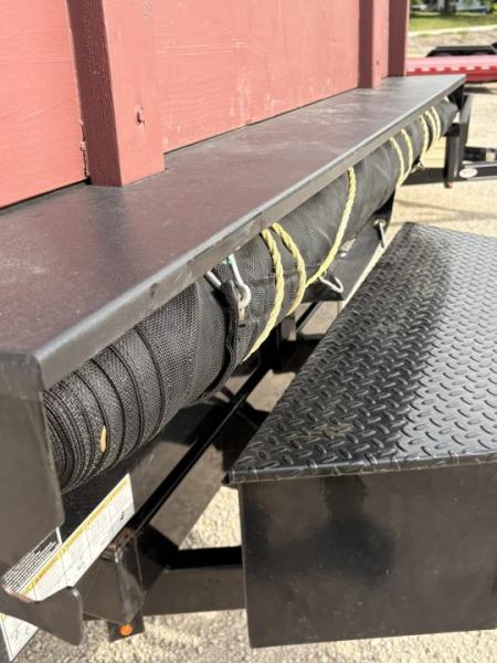 Used 2020 Sure-Trac 72x10 Single Ram DeckoverDump Trailer 10K