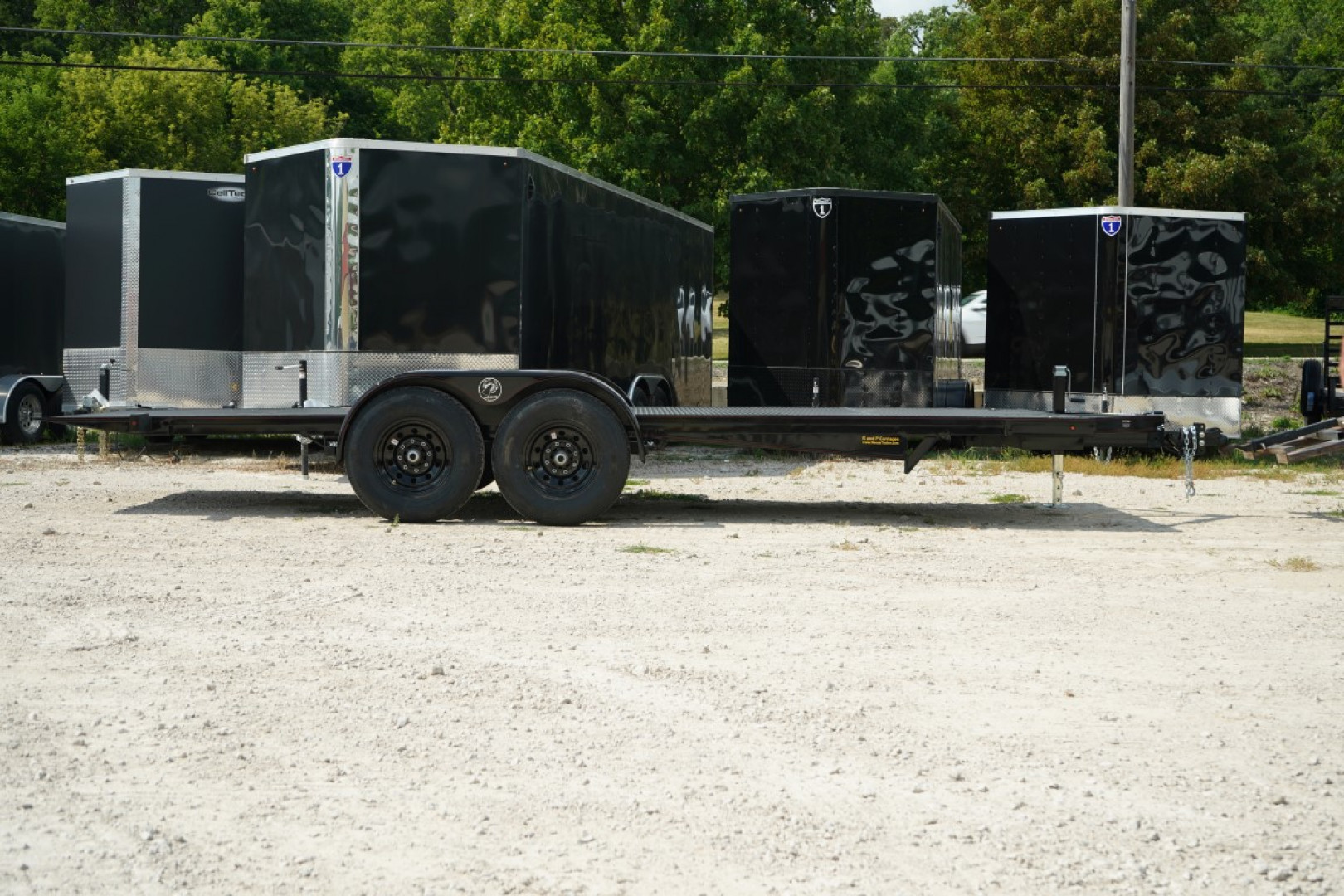 New 2025 Kwik Load Trailers 7X20Heavy Duty Steel Texas Rollback Auto Hauler Car / Racing Trailer