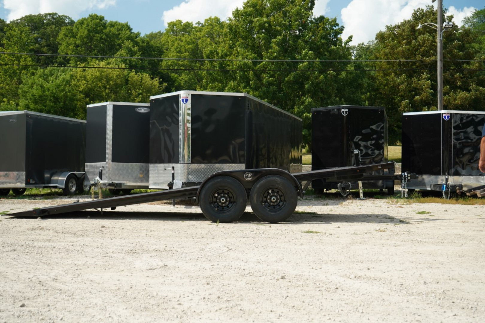 New 2025 Kwik Load Trailers 7X20Heavy Duty Steel Texas Rollback Auto Hauler Car / Racing Trailer