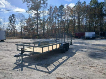 New 2025 10K GPS 7X20 TANDEM AXLE UTILITY TRAILER WITH HD GATE AND HD JACK