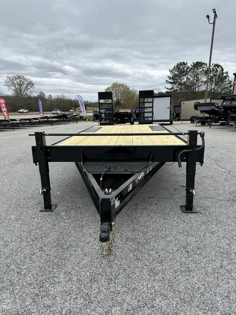 New 2025 GPS 22' DECKOVER EQUIPMENT HAULER 16K WITH 16K SPRING LOADED RAMPS