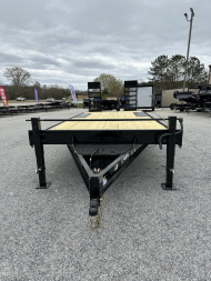 New 2025 GPS 22' DECKOVER EQUIPMENT HAULER 16K WITH 16K SPRING LOADED RAMPS