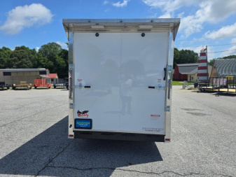 New 2025 7X16 10K QUALITY CARGO TANDEM AXLE ENCLOSED TRAILER WITH POLYCORE EXTERIOR