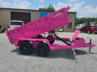 New 2025 PROSPECTOR LIGHT DUTY 6X10 7K TANDEM AXLE DUMP TRAILER WITH 2' WALLS