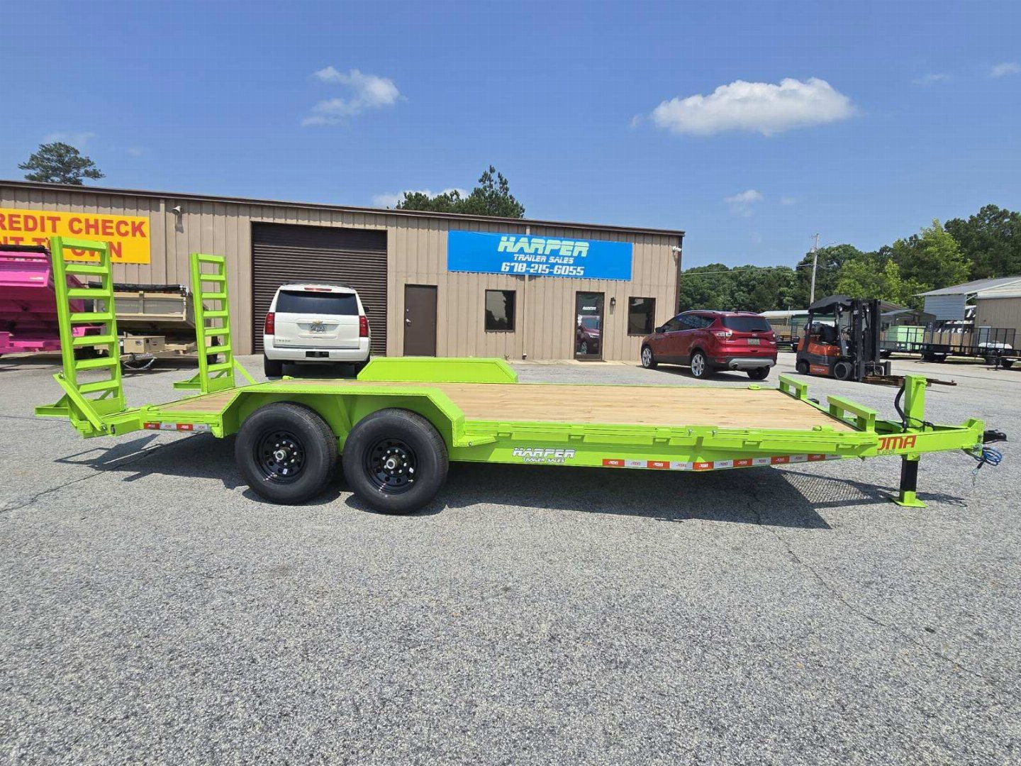 New 2025 82X20 14K EQUIPMENT HAULER WITH CHAIN MESH BOX AND RUB RAIL ...
