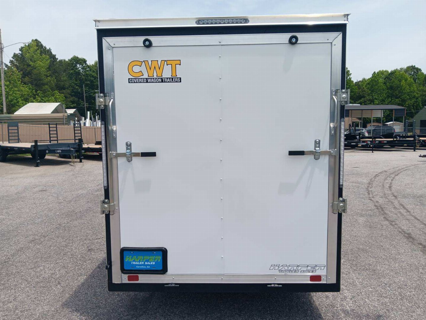 New 2024 COVERED WAGON 6X12 SINGLE AXLE ENCLOSED TRAILER