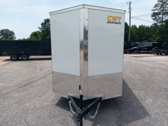 New 2024 COVERED WAGON 6X12 SINGLE AXLE ENCLOSED TRAILER