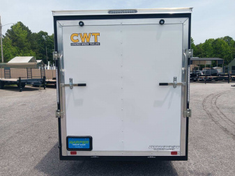 New 2024 COVERED WAGON 6X12 SINGLE AXLE ENCLOSED TRAILER