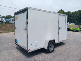 New 2024 COVERED WAGON 6X12 SINGLE AXLE ENCLOSED TRAILER