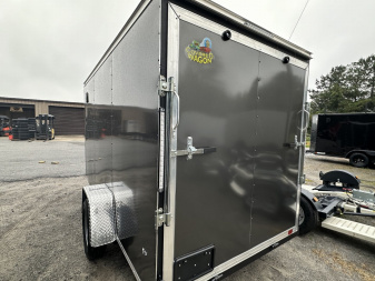 New 2025 COVERED WAGON 6X12 SINGLE AXLE ENCLOSED TRAILER