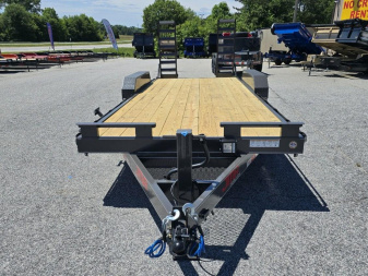 New 2025 82X20 14K EQUIPMENT HAULER WITH MESH CHAIN BOX & RUB RAIL