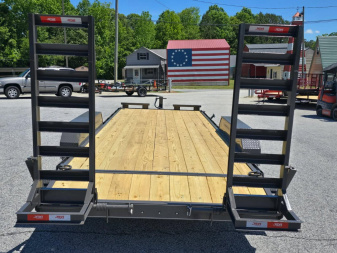 New 2025 82X20 14K EQUIPMENT HAULER WITH MESH CHAIN BOX & RUB RAIL