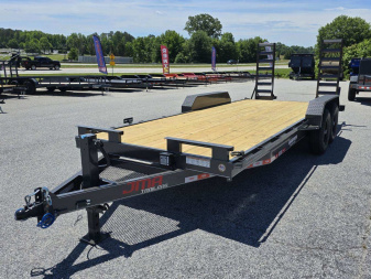 New 2025 82X20 14K EQUIPMENT HAULER WITH MESH CHAIN BOX & RUB RAIL