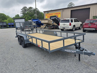 New 2025 GPS 7K 7X18 TANDEM AXLE UTILITY TRAILER