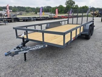 New 2025 GPS 7K 7X18 TANDEM AXLE UTILITY TRAILER