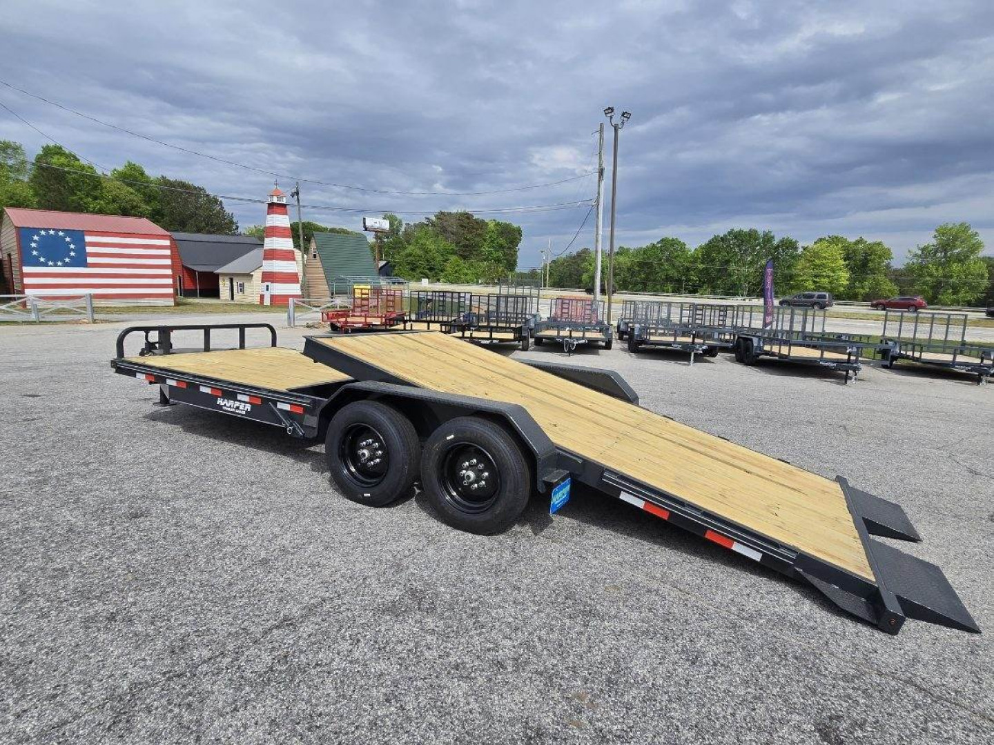 New 2025 JOBSITE 17K 22' TILT EQUIPMENT TRAILER