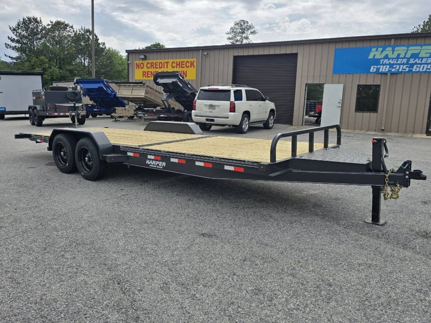 New 2025 JOBSITE 17K 22' TILT EQUIPMENT TRAILER