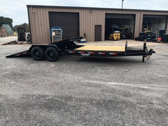New 2025 JOBSITE 17K 22' TILT EQUIPMENT TRAILER