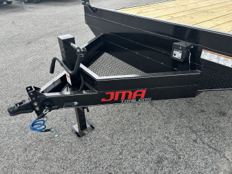 New 2025 8.5X22 14K DECKOVER EQUIPMENT HAULER WITH MESH CHAIN BOX AND RUB RAIL