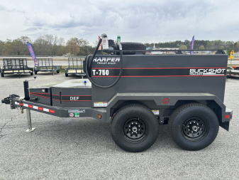 New 2025 BUCKSHOT 12K FUEL TRAILER WITH DEF TANK AND SPARE TIRE