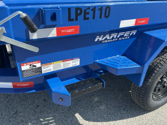 New 2025 BUCKSHOT 5X10 7K DUMP TRAILER 18" WALLS WITH SPARE TIRE