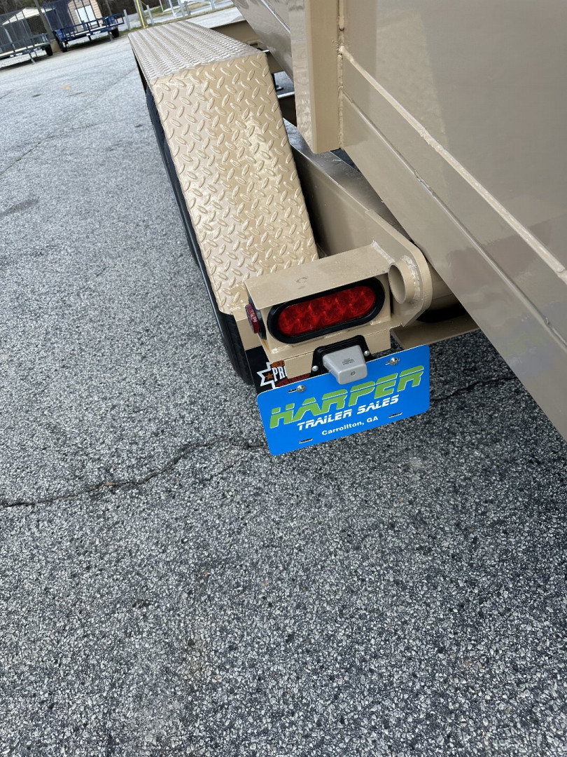 New 2025 PROSPECTOR 7X16 16K TELESCOPING DUMP TRAILER WITH 4' WALLS AND SPARE TIRE