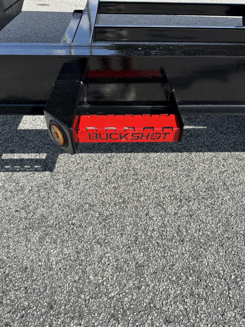 New 2025 BUCKSHOT 7X16 14K TELESCOPIC DUMP TRAILER 4' WALLS WITH HYDRAULIC JACKS