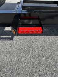 New 2025 BUCKSHOT 7X16 14K TELESCOPIC DUMP TRAILER 4' WALLS WITH HYDRAULIC JACKS