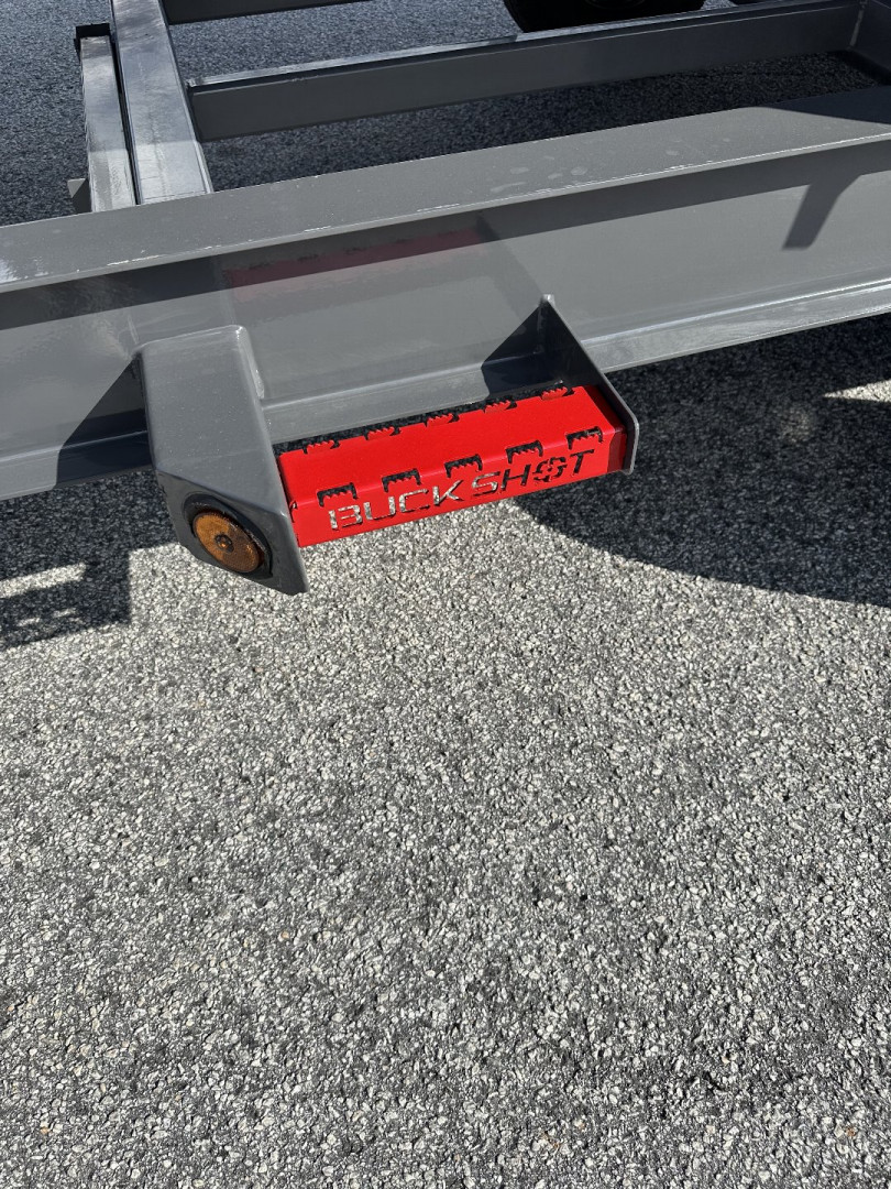 New 2025 BUCKSHOT 7X14 14K TELESCOPIC DUMP TRAILER 4' WALLS WITH HYDRAULIC JACKS