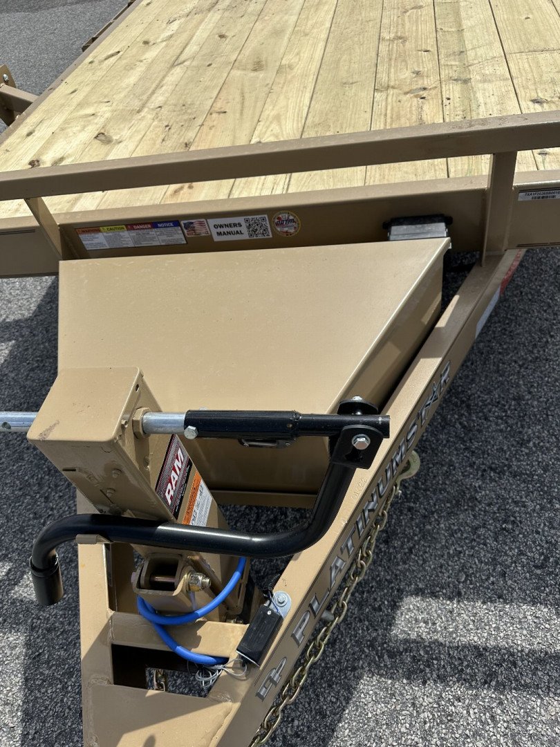 New 2025 DP PLATINUMSTAR 83x20 16K EQUIPMENT HAULER WITH ULTRA RAMPS