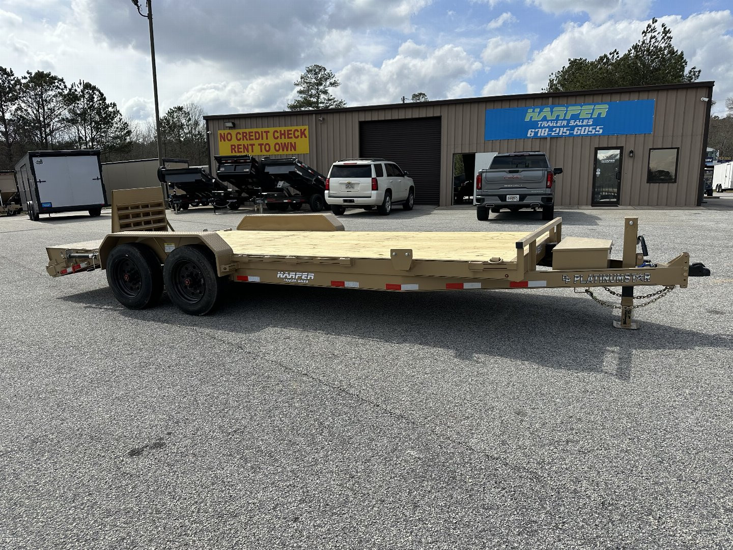 New 2025 DP PLATINUMSTAR 83x20 16K EQUIPMENT HAULER WITH ULTRA RAMPS