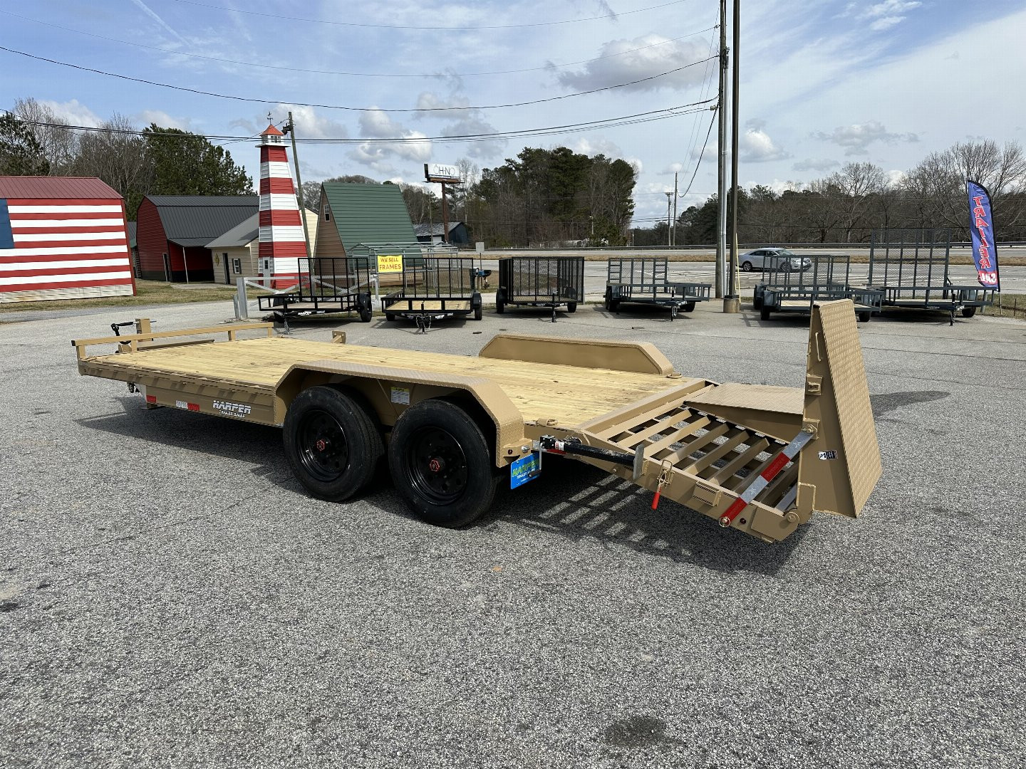 New 2025 DP PLATINUMSTAR 83x20 16K EQUIPMENT HAULER WITH ULTRA RAMPS