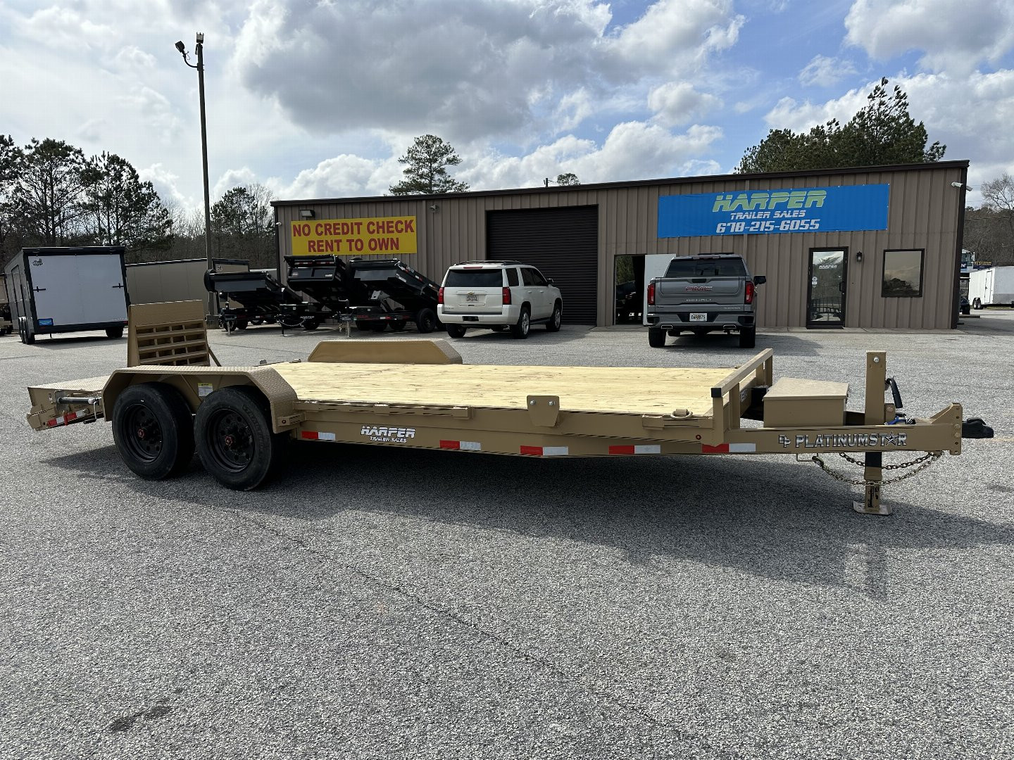 New 2025 DP PLATINUMSTAR 83x20 16K EQUIPMENT HAULER WITH ULTRA RAMPS